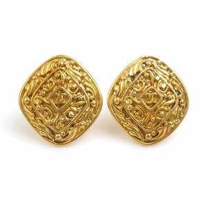 Chanel Cc Logo Clip-On Earrings Gold- #207102C64B